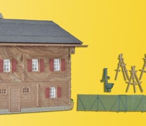 38019 Kibri H0 Haus Gletscherblick in Hinterbichl **Auslauf**