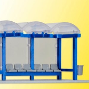 38142 Kibri H0 Deko-Set Bushaltestelle