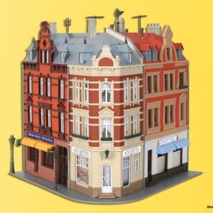 38355 Kibri H0 Eckhaus am Hanseplatz