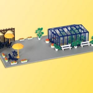 38634 Kibri H0 Gewächshaus mit LED-Beleuchtung**Auslauf**