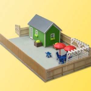 38659 Kibri H0 Gartenhaus zur Laubenkolonie