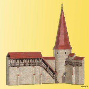 38915 Kibri H0 Stadtmauer mit Rundturm in Weil