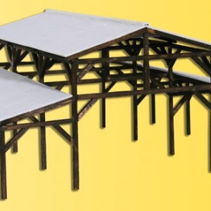 39095 Kibri H0 Holzunterstand