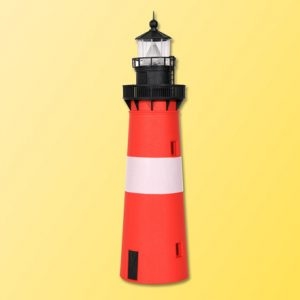 39166 Kibri H0 Leuchtturm Hörnum Sylt mit Nebengebäude