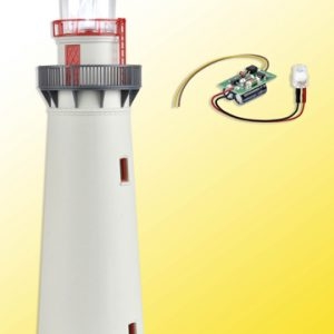 39170 Kibri H0 Leuchtturm mit LED-Leuchtfeuer, Funktionsbausatz