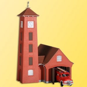 39210 Kibri H0 Feuerwehrhaus Bahlburg-Lüneburg mit Fahrzeug Ford FK 2500
