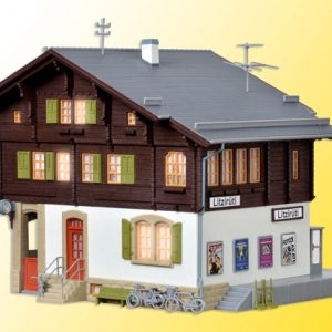 39497 Kibri H0 Bahnhof Litzirüti inkl. Hausbeleuchtungs- Startset