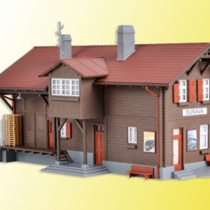 39519 Kibri H0 Bahnhof Surava inkl. Hausbeleuchtungs- Startset