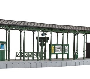 39564 Kibri H0 Bahnsteig Zell an der Mosel mit LED-Beleuchtung, Funktionsbausatz