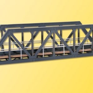 39701 Kibri H0 Stahl-Vorflutbrücke, eingleisig