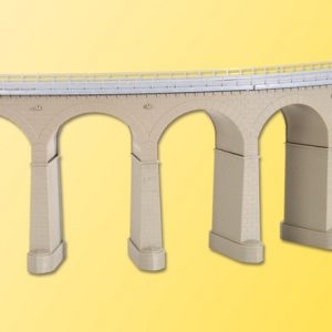 39725 Kibri H0 Riedberg-Viadukt mit Eisbrecherpfeilern gebogen, eingleisig