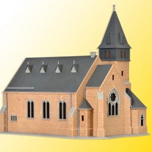 39766 Kibri H0 Kirche mit Mauer aus dem Westerwald