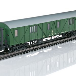 43992 Marklin 1 reizigerstrein-bagagewagen als bagagewagen MDyge 986 van de Deutsche Bundesbahn (DB)