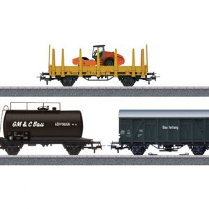 44083 Marklin Güterwagen-Set Baustelle