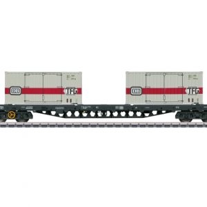 47048 Marklin Tragwagen mit Container DB