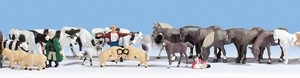 16049 Noch Mega-Spar-Set Tiere 36 Figuren
