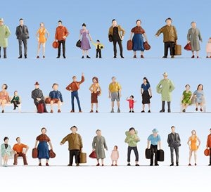 18401 Noch Mega-Spar-Set Figuren 60 Figuren, ohne Bänke