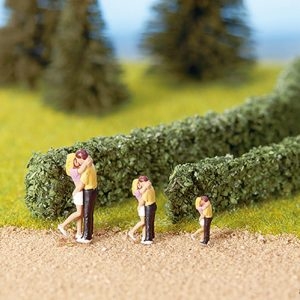 21512 Noch Modellheckengrün, 2 Stück, 1,5 x 0,8 cm, je 50 cm lang