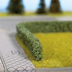 21514 Noch Modellheckendunkelgrün, 2 Stück, 1,5 x 0,8 cm, je 50 cm lang