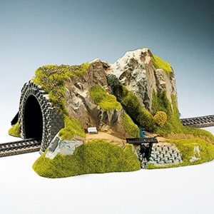 2200 Noch Tunnel 1-gleisig, gerade, 34 x 27 cm