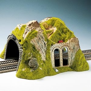 2430 Noch Tunnel 2-gleisig, gerade, 30 x 28 cm
