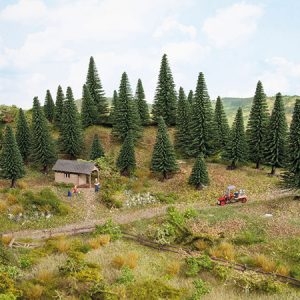 26920 Noch Modelltannen 10 Stück, 5 - 14 cm hoch