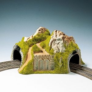 34730 Noch Ecktunnel2-gleisig, gebogen, 23 x 22 cm