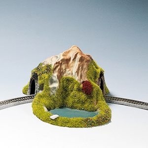 44670 Noch Tunnel1-gleisig, gebogen, 17 x 13 cm