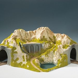 5130 Noch Ecktunnel 1-gleisig, gebogen, 41 x 37 cm