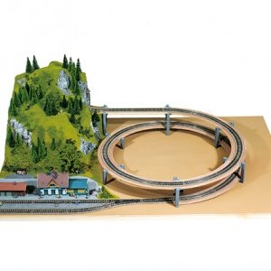 53001 Noch LAGGIES Gleiswendel-Komplettbausatz, Grundkreis,Gleisradius 360 mm, 1-gleisig