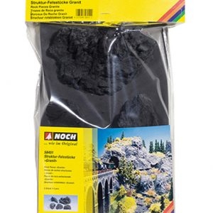 58451 Noch Felsstücke Granit 5 Stück
