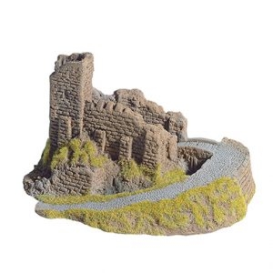 58602 Noch Burgruine16 x 13 cm, 10 cm hoch