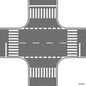 60714 Noch Kreuzunggrau, 22 x 22 cm