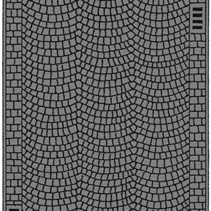 60722 Noch Kopfsteinpflaster 100 x 6,6 cm