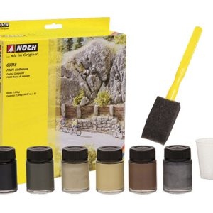 61200 Noch Naturfarben-Set, 6 Farbkonzentrateje 20 ml