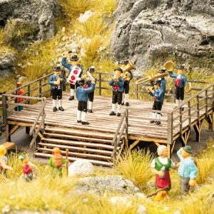 66826 Noch Festbühne mit micro-sound Blaskapelle
