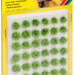 7034 Noch Grasbüschel Mini-Set Feldpflanzen grün, 42 Stück, 6 mm