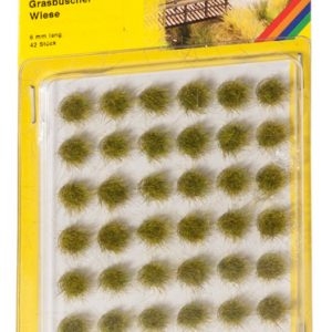 7037 Noch Grasbüschel Mini-Set Wiese 42 Stück, 6 mm