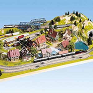 84810 Noch Fertiggelände  Traunstein 125 cm x 69 cm, ca.18 cm hoch