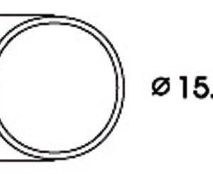 40076 Roco Haftrings.10Stk.15,4 bis 17,5m