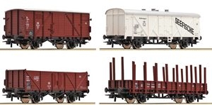 44002 Roco Güterwagenset DB 8 St.