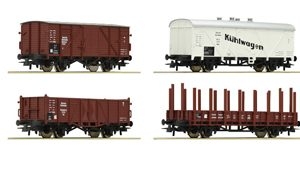 44003 Roco Güterwagenset DRG 8 St.