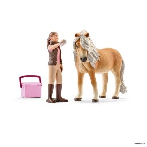 41431 Schleich STALMEISJE MET IJSLANDSE MERRIE