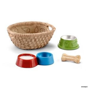 42293 Schleich HONDEN- EN KATTENVOEDER