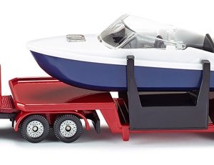 1613 SIKU Tieflader+Boot, sortiert