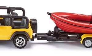 1658 SIKU Jeep mit Boot, sortiert