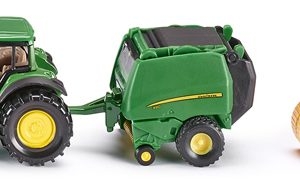 1665 SIKU John Deere Traktor mit Ballenpresse