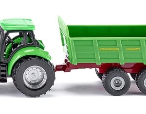 1673 SIKU Traktor mit Universalstreuer, sorti