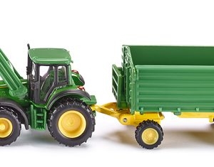 1843 SIKU John Deere mit Frontlader