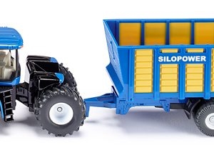 1947 SIKU Traktor mit Silagewagen